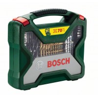Набор из 70 предметов X-Line Titanium Bosch 2607019329