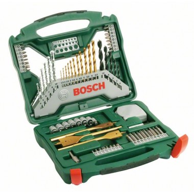 Набор из 70 предметов X-Line Titanium Bosch 2607019329