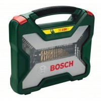 Набор из 100 предметов X-Line Titanium Bosch 2607019330