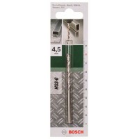 Сверло HSS-G для металла DIN 338 4,5x47x80 мм Bosch 2609255043