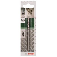Сверло HSS-G для металла DIN 338 5,5x57x93 мм Bosch 2609255046