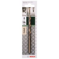 Сверло по металлу HSS-Co DIN 338 8,0x75x117 мм Bosch 2609255079