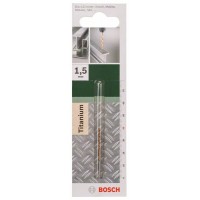 Сверло по металлу HSS-TiN DIN 338 1,5x18x40 мм Bosch 2609255089