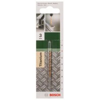 Сверло по металлу HSS-TiN DIN 338 3,0x33x61 мм Bosch 2609255092