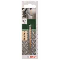 Сверло по металлу HSS-TiN DIN 338 3,5x39x70 мм Bosch 2609255094