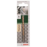 Сверло по металлу HSS-TiN DIN 338 5,0x52x86 мм Bosch 2609255098