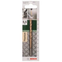 Сверло по металлу HSS-TiN DIN 338 5,5x57x93 мм Bosch 2609255099