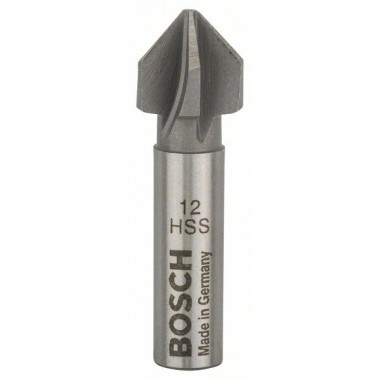 Конусный зенкер HSS с 5 режущими кромками, DIN 335 12,0 мм, M6, 40 мм, 8 мм Bosch 2609255118