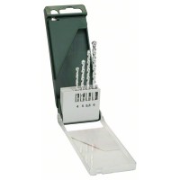 Набор из 4 сверл по камню 4,0x75; 5,0x85; 5,5x85; 6,0x100 Bosch 2609255459