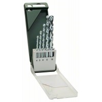 Набор из 5 сверл по камню 4,0x75; 5,0x85; 6,0x100; 8,0x120; 10,0x120 Bosch 2609255460