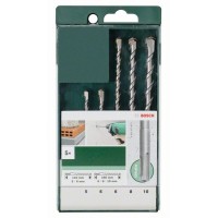 Набор из 5 буров SDS-plus 5,0x110; 6,0x110; 6,0x160; 8,0x160; 10,0x160 мм Bosch 2609255541