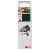 Кулачковый патрон до 10 мм 1,0 – 10 мм, 3/8' - 24 Bosch 2609255702