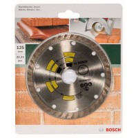 Алмазный диск Universal Turbo 125x22,23x2,0x8,0 мм Bosch 2609256408