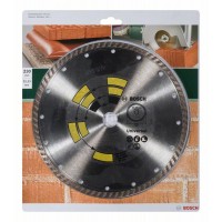 Алмазный диск Universal Turbo 230x22,23x2,6x8,0 мм Bosch 2609256409