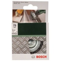 Кольцевая щетка для дрелей - витая проволока 75 мм, 0,3 мм, 4500 об/мин Bosch 2609256530
