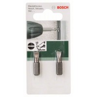 Насадка-бита Standard для шурупов с прямым шлицем (S) 1,0x5,5, 25 мм Bosch 2609255910