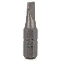 Насадка-бита Standard для шурупов с прямым шлицем (S) 1,0x5,5, 25 мм Bosch 2609255910
