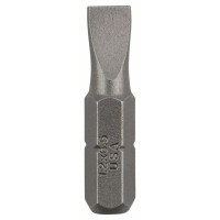 Насадка-бита Standard для шурупов с прямым шлицем (S) 1,2x6,5, 25 мм Bosch 2609255911