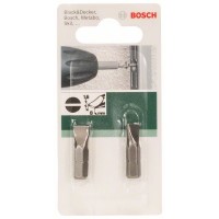 Насадка-бита Standard для шурупов с прямым шлицем (S) 1,6x8,0, 25 мм Bosch 2609255912