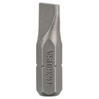 Насадка-бита Standard для шурупов с прямым шлицем (S) 1,6x8,0, 25 мм Bosch 2609255912