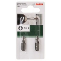 Бита Standard PH PH 2, 25 мм Bosch 2609255914