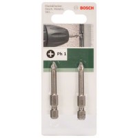 Отвертка-насадка для шурупов с крестообразным шлицем Phillips (PH) PH 1, 49 мм Bosch 2609255919
