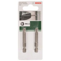 Отвертка-насадка для шурупов с крестообразным шлицем Phillips (PH) PH 3, 49 мм Bosch 2609255921