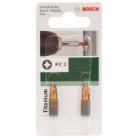 Бита Titanium PZ PZ 2, 25 мм Bosch 2609255926