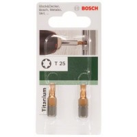Бита Titanium T T 25, 25 мм Bosch 2609255943