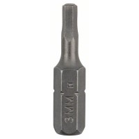 Бита Standard HEX HEX 3, 25 мм Bosch 2609255949
