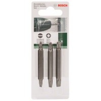 Набор из 3 двухсторонних насадок Bosch 2609255958