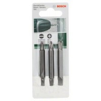 Набор из 3 двухсторонних насадок Bosch 2609255959