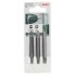 Набор из 3 двухсторонних насадок Bosch 2609255959