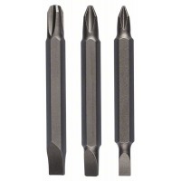 Набор из 3 двухсторонних насадок Bosch 2609255959