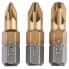 Набор из 3 насадок-бит Titanium (PZ) PZ1; PZ2; PZ3; 25 мм Bosch 2609255968
