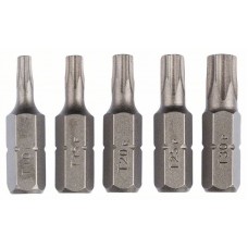 Набор из 5 насадок-бит Standard для шурупов с внутренним шлицем Torx 25 мм Bosch 2609255970