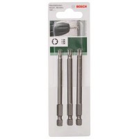 Набор из 3 отверток-насадок для шурупов с внутренним шлицем Torx (T) T20; T25; T30; 89 мм Bosch 2609255972
