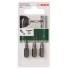 Набор из 3 насадок-бит Standard, смешанный (S, PH, PZ) S0,6x4,5; PH1; PZ1; 25 мм Bosch 2609255973