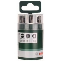 Набор из 10 насадок-бит Standard, смешанный (S, PH, PZ) Bosch 2609255975