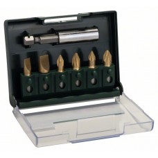 Набор из 7 насадок-бит Titanium, смешанный (S, PH, PZ) Bosch 2609255985