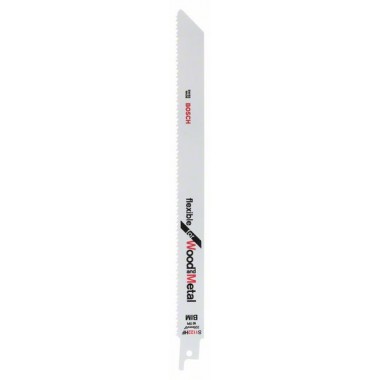 Биметаллическое пильное полотно S 1122 HF Flexible for Wood and Metal Bosch 2609256709