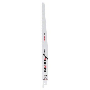 Биметаллическое пильное полотно S 1111 DF Heavy for Wood and Metal Bosch 2609256712