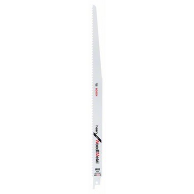 Биметаллическое пильное полотно S 1411 DF Heavy for Wood and Metal Bosch 2609256713