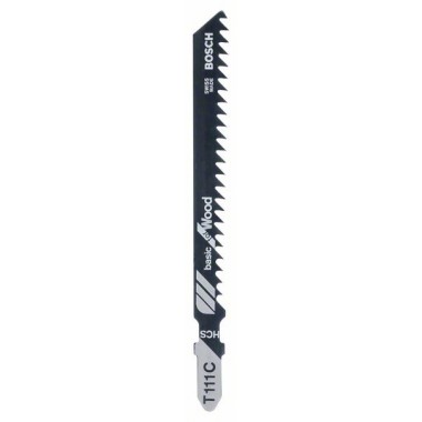 Пильное полотно HCS, T 111 C Basic for Wood Bosch 2609256716