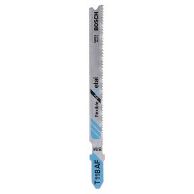 Биметаллическое пильное полотно, T 118 AF Flexible for Metal Bosch 2609256733