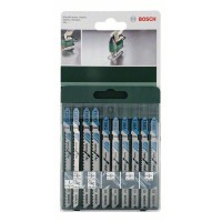 Набор из 10 пильных полотен с T-образным хвостовиком Bosch 2609256745