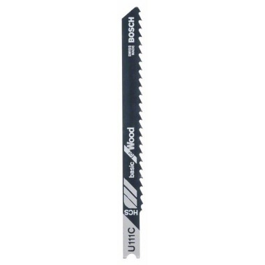 Пильное полотно HCS, U 111 C Basic for Wood Bosch 2609256755