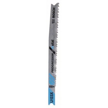 Пильное полотно HSS, U 123 XF Progressor for Metal Bosch 2609256770