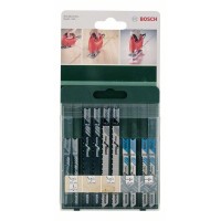 Набор из 10 пильных полотен с U-образным хвостовиком Bosch 2609256776