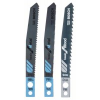 Набор из 3 пильных полотен с хвостовиком Makita MA 111 C; MA 118 A; MA 118 B Bosch 2609256778
